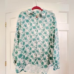 Cynthia Rowley Linen Blouse